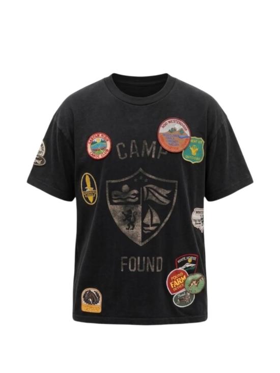 26SS 파운드 반팔 티셔츠 FOSS26TT10012 0392 BLACK