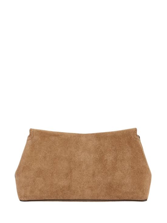 26SS 토템 T락 스웨이드 클러치 241WAL944LE0004 104 BROWN - TOTEME