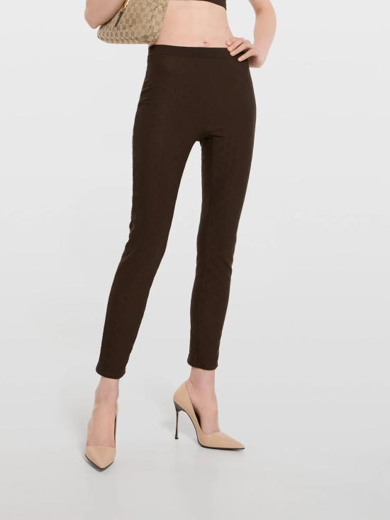 26SS 구찌 GG 저지 자카드 레깅스 867530 XUAO22533 BROWN - GUCCI