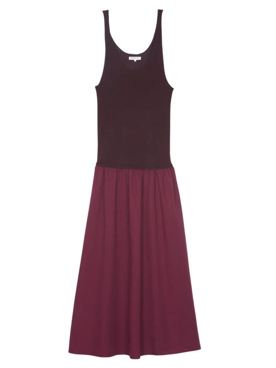 26SS 더프랭키샵 미디 원피스 ILIYA MDFS21850711 BORDEAUX