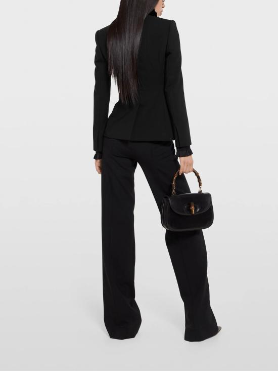 26SS 구찌 테크니컬 스트레치 울 재킷 864253 ZAUPG1000 Black - GUCCI