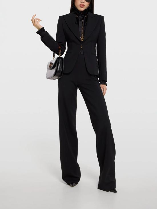 26SS 구찌 테크니컬 스트레치 울 팬츠 863797 ZAUPG1000 Black - GUCCI