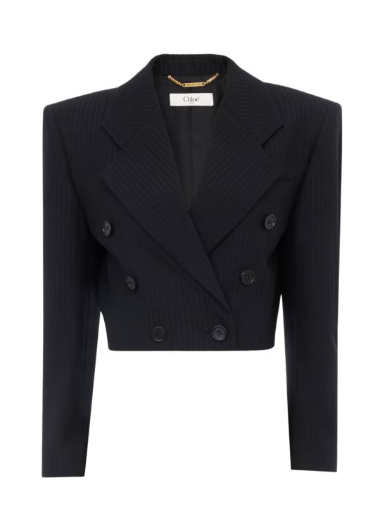 26SS 끌로에 수트 자켓 CH26SVE76065 001 BLACK