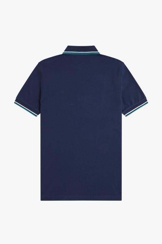 26SS 프레드페리 폴로 티셔츠 M3600 86A Tnsbl snwht dpmt - FRED PERRY