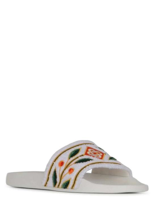 26SS 카사블랑카 뮬/슬리퍼 ASS26FW03001W TERRY WHITE - CASABLANCA