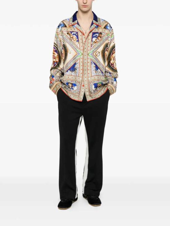26SS 카사블랑카 긴팔 셔츠 MSS26SH00601 SILK TWILL - CASABLANCA