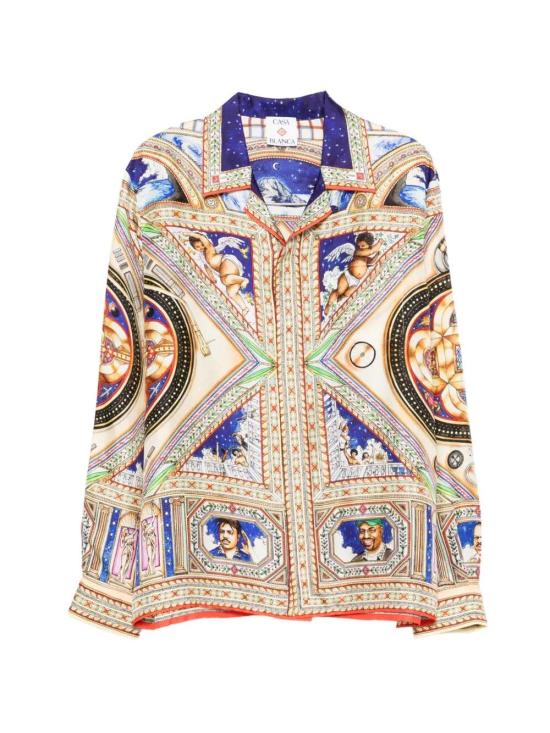 26SS 카사블랑카 긴팔 셔츠 MSS26SH00601 SILK TWILL