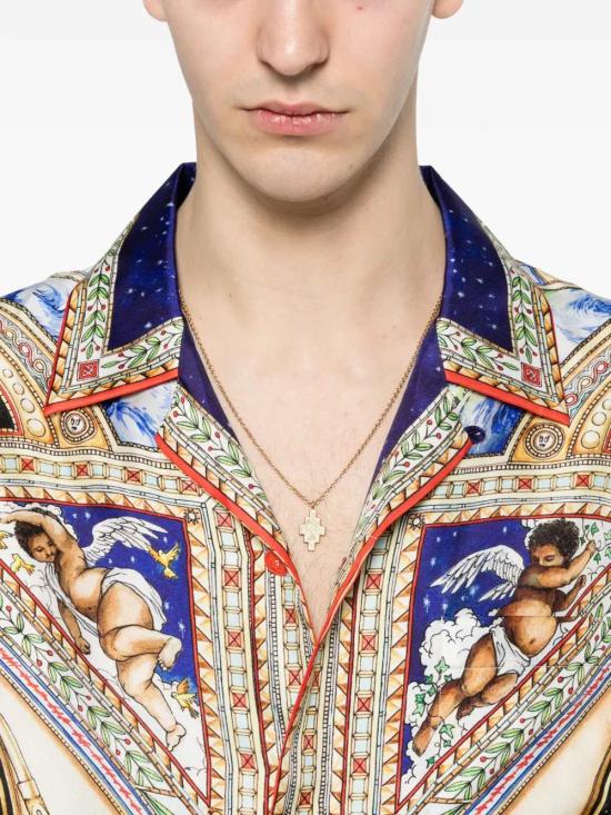 26SS 카사블랑카 긴팔 셔츠 MSS26SH00601 SILK TWILL - CASABLANCA