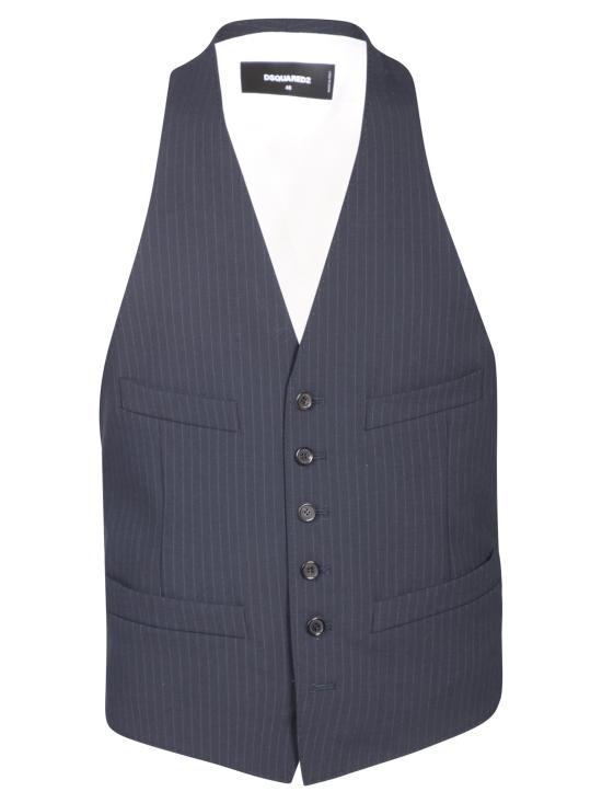  디스퀘어드2 수트 S74FS0045 S53622 003F Blue - DSQUARED2