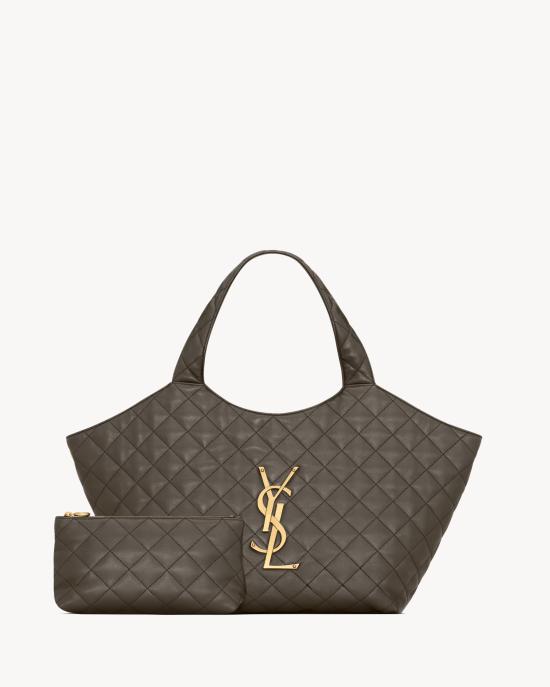 26SS 생로랑 토트백 871494AAANG3212 Grey - SAINT LAURENT