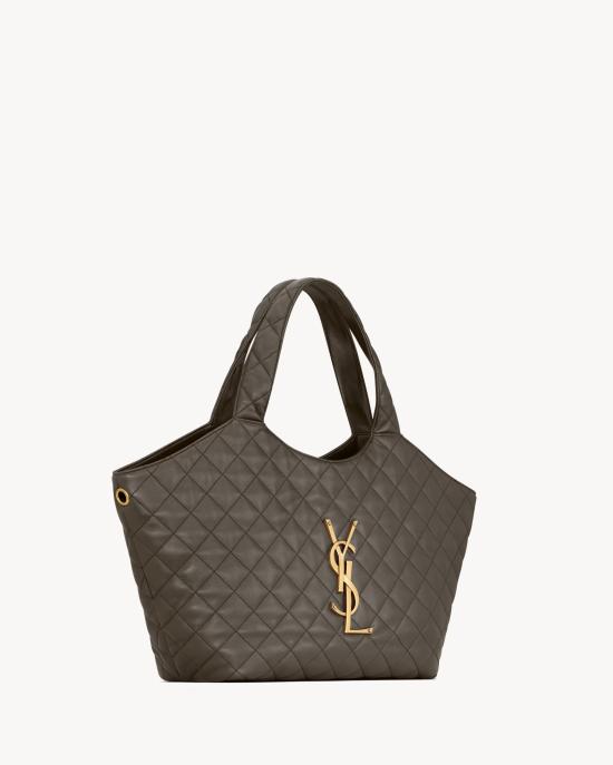 26SS 생로랑 토트백 871494AAANG3212 Grey - SAINT LAURENT