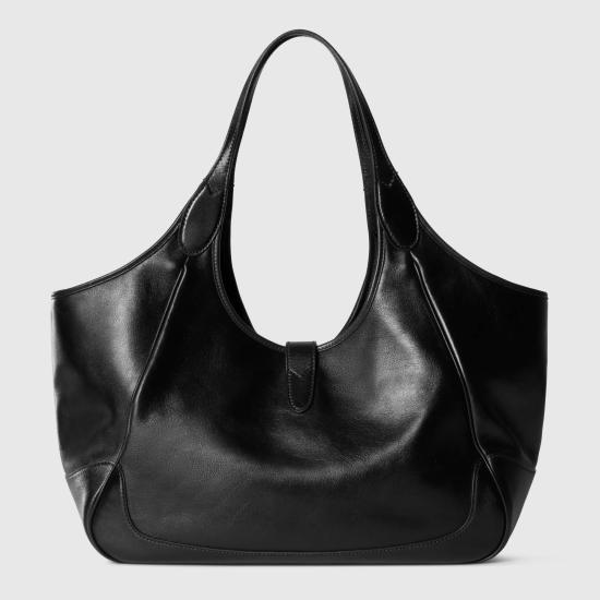 26SS 구찌 메르카토 미디엄 토트백 866645AAGIA1000 Black - GUCCI