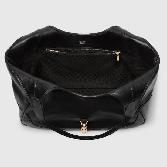26SS 구찌 메르카토 미디엄 토트백 866645AAGIA1000 Black - GUCCI