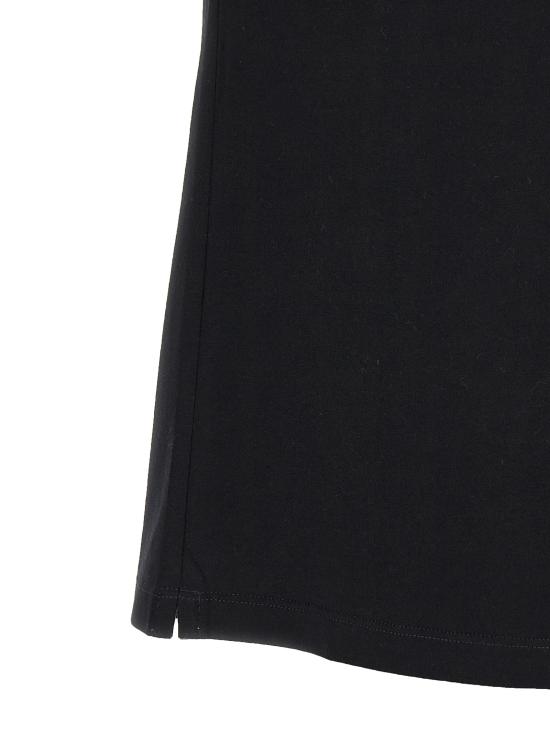 26SS 브루넬로 쿠치넬리 크루넥 프린트 코튼 저지 티셔츠 M0B138520CKP88 Black - BRUNELLO CUCINELLI