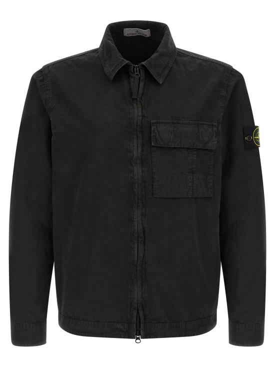 26SS 스톤 아일랜드 긴팔 셔츠 L1S151200008S00WNV0129 Black