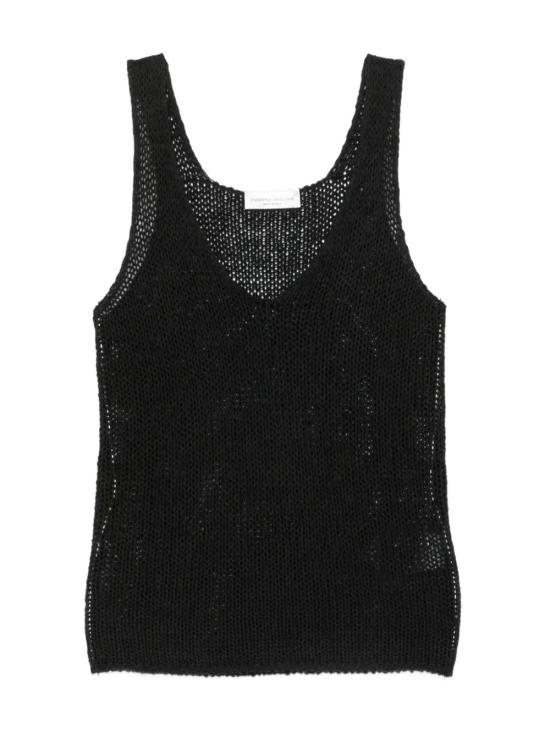 26SS 로베르토 콜리나 민소매 티셔츠 261FXA41014 09 Black