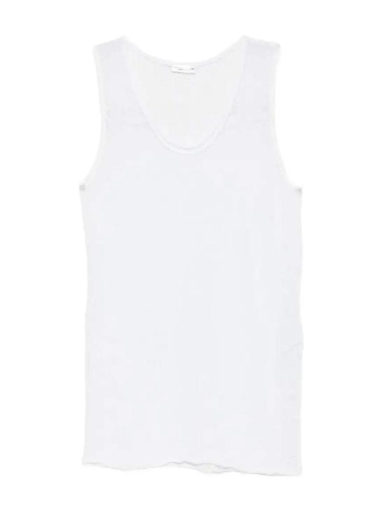 26SS 로베르토 콜리나 민소매 티셔츠 261FXA34014 White