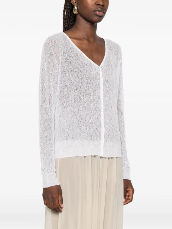 26SS 로베르토 콜리나 스웨터 261FXA34010 White - ROBERTO COLLINA