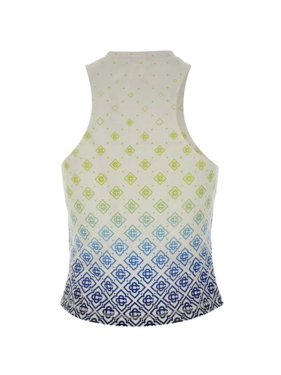 26SS 카사블랑카 긴팔 티셔츠 WSS26JTS07101 MONOGRAM GRADIENT - CASABLANCA