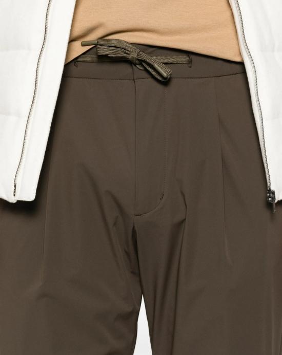 26SS 에르노 스트레이트 팬츠 PT000077U 12691Z7400 Brown - HERNO