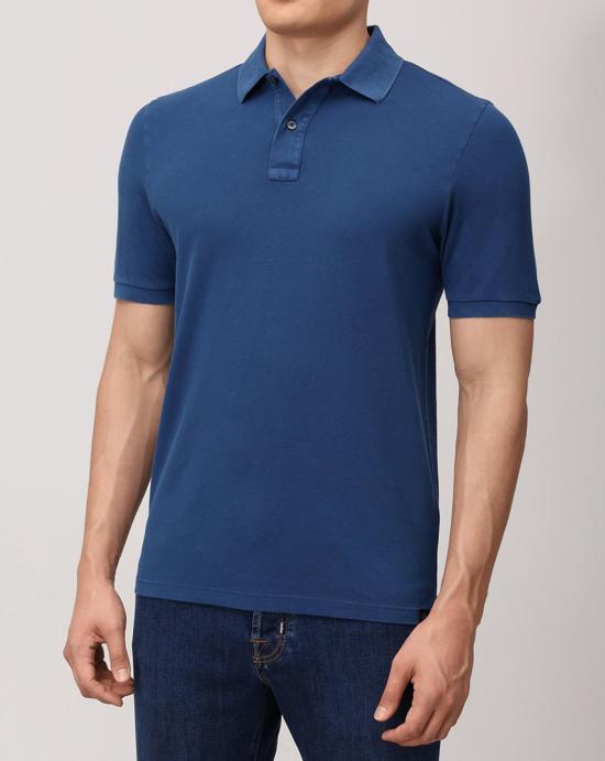 26SS 그랑싸쏘 폴로 티셔츠 60129 79017581 Navy - GRAN SASSO