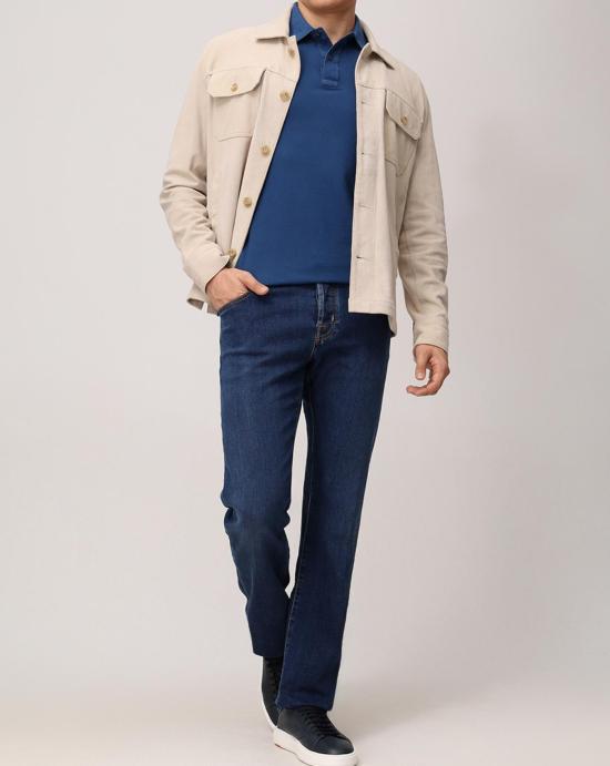 26SS 그랑싸쏘 폴로 티셔츠 60129 79017581 Navy - GRAN SASSO
