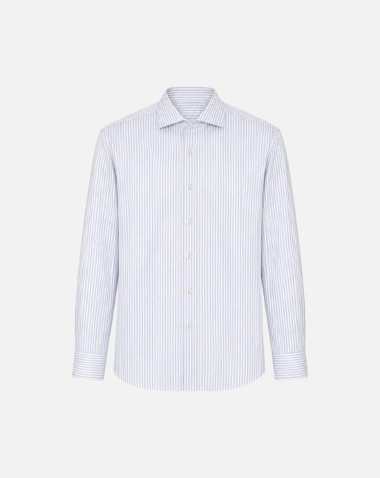 26SS 싸쿠스 긴팔 셔츠 ACT558ML 21658 001 White blue