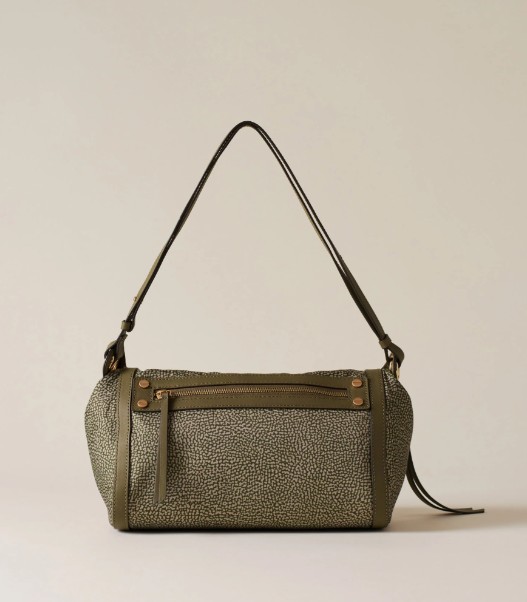 26SS 보르보네제 숄더백 91010221AH1 N41 Olive - BORBONESE