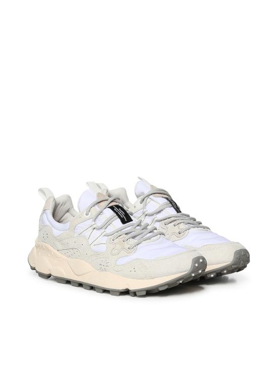 26SS 플라워 마운틴 스니커즈 201781801 1N38 White beige - FLOWER MOUNTAIN