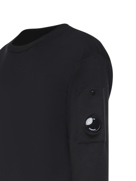 26SS 씨피 컴퍼니 코튼 씨 아일랜드 렌즈 스웨터 20CMKN097A11 0560A999 BLACK - C.P. COMPANY