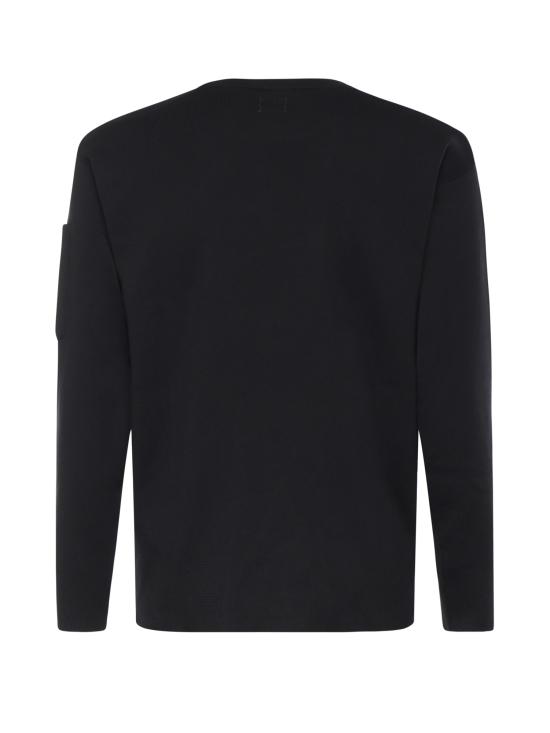 26SS 씨피 컴퍼니 코튼 씨 아일랜드 렌즈 스웨터 20CMKN097A11 0560A999 BLACK - C.P. COMPANY