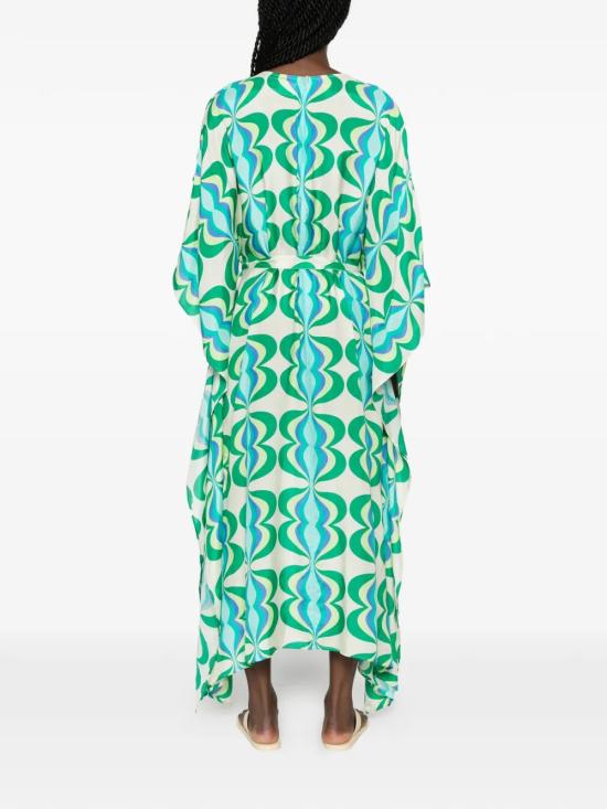 26SS 선드레스 롱 원피스 R26007LAVANDELULLAHPRINT Green - SUNDRESS