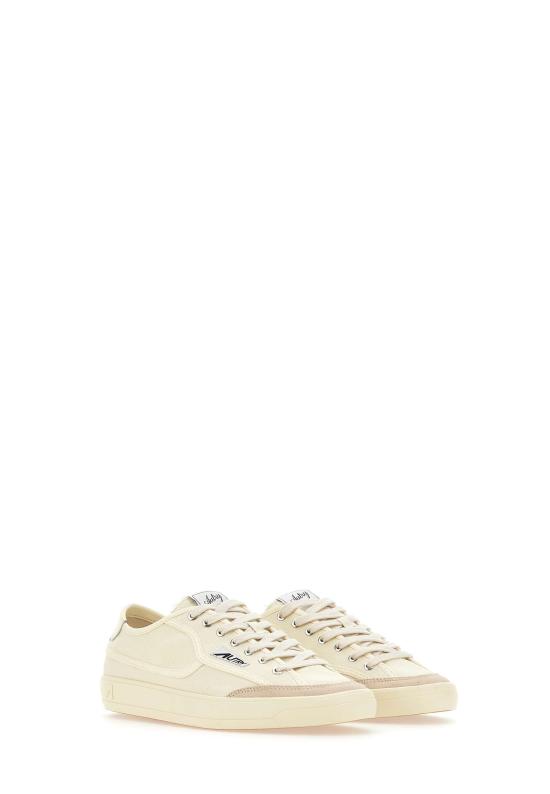 26SS 오트리 WINDSCAPE 로우 스니커즈 캔버스 SCLM CU02 WHITE - AUTRY