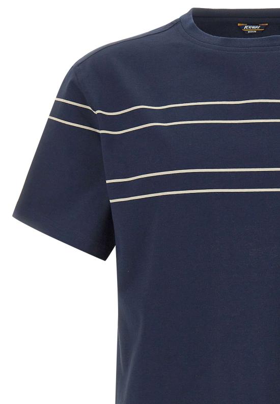 26SS 까웨 반팔 티셔츠 K4157RW B1A BLUE - K-WAY
