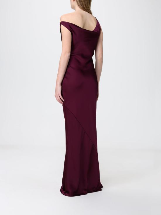 26SS 노마카말리 롱 원피스 ST4253SAO73043 PLUM Violet - NORMA KAMALI