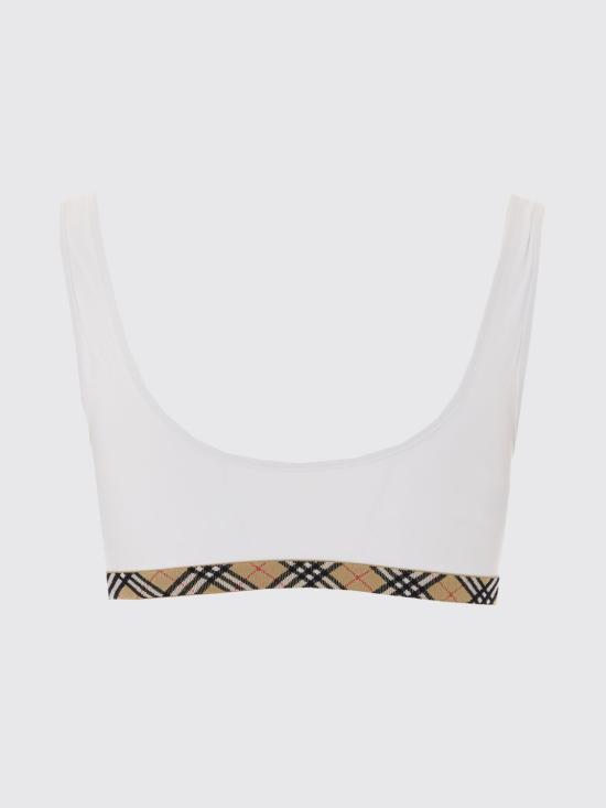 26SS 버버리 트레이닝 티셔츠 8122495 White - BURBERRY