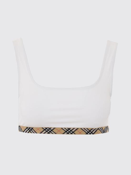 26SS 버버리 트레이닝 티셔츠 8122495 White - BURBERRY