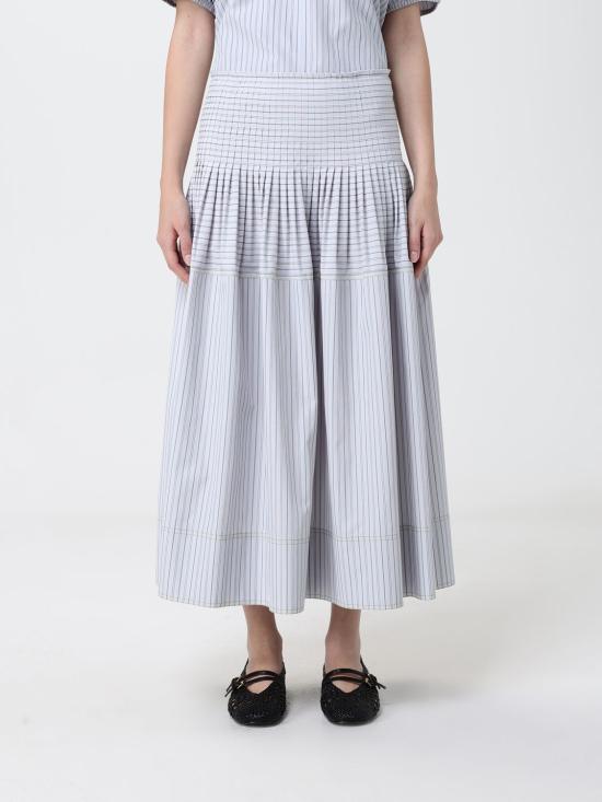 26SS 폴 스미스 롱 스커트 W1R306SV11227 08 Gnawed Blue