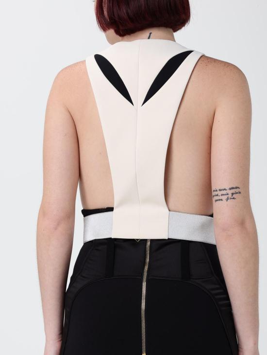 26SS 엘리자베타프랜치 베스트 GL00461E2 E84 Butter - ELISABETTA FRANCHI