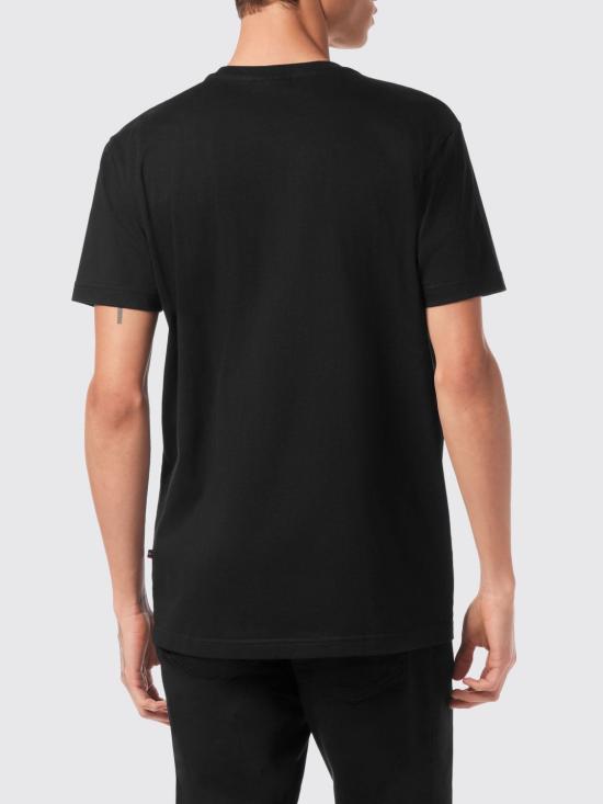 26SS 빌리어네어 반팔 티셔츠 WAECMTK8337BTE014N 02 Black - BILLIONAIRE