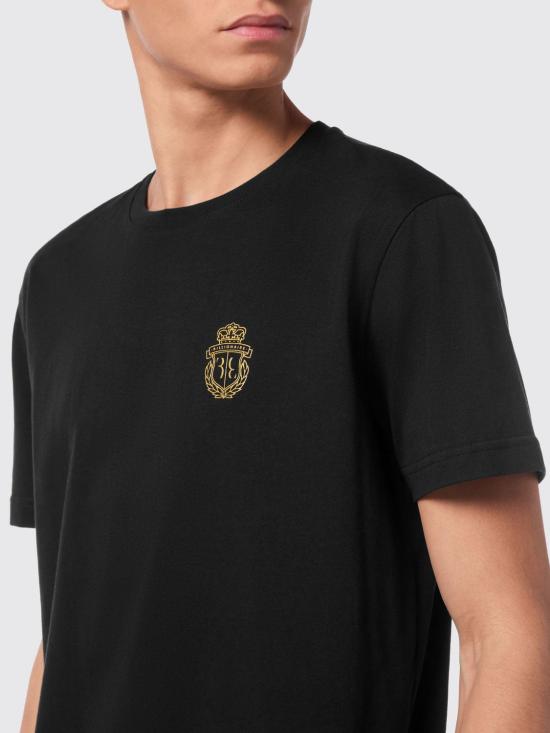 26SS 빌리어네어 반팔 티셔츠 WAECMTK8337BTE014N 02 Black - BILLIONAIRE