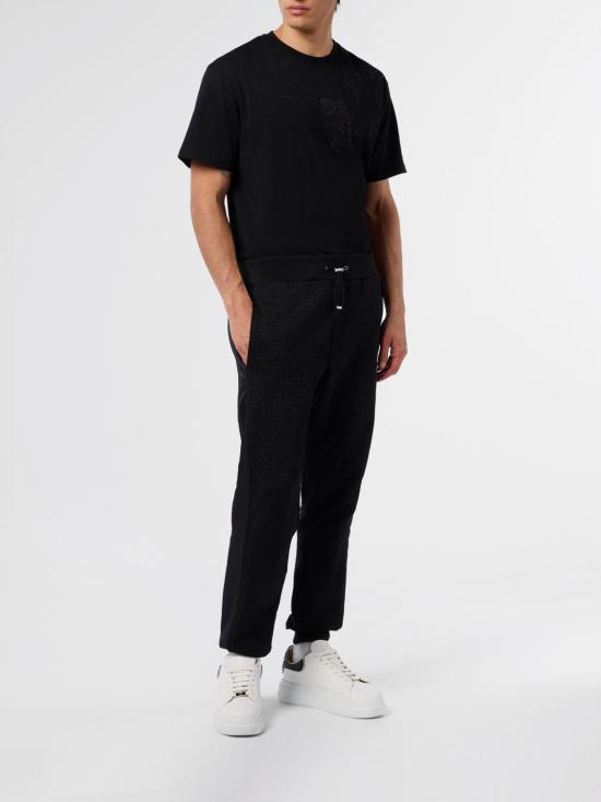26SS 필립 플레인 트레이닝/조거 팬츠 SAFCMJT2718PTE003N 02 Black - PHILIPP PLEIN
