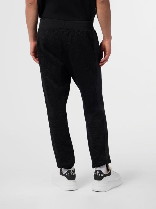 26SS 필립 플레인 트레이닝/조거 팬츠 SAFCMJT2718PTE003N 02 Black - PHILIPP PLEIN