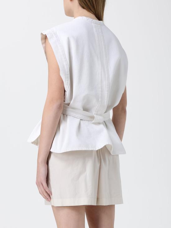 26SS 르메르 긴팔 티셔츠 OT0011LD1069 WH086 White - LEMAIRE
