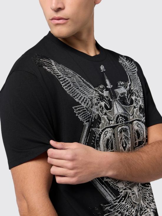 26SS 필립 플레인 반팔 티셔츠 SAFCMTK8870PJY002N 02 Black - PHILIPP PLEIN