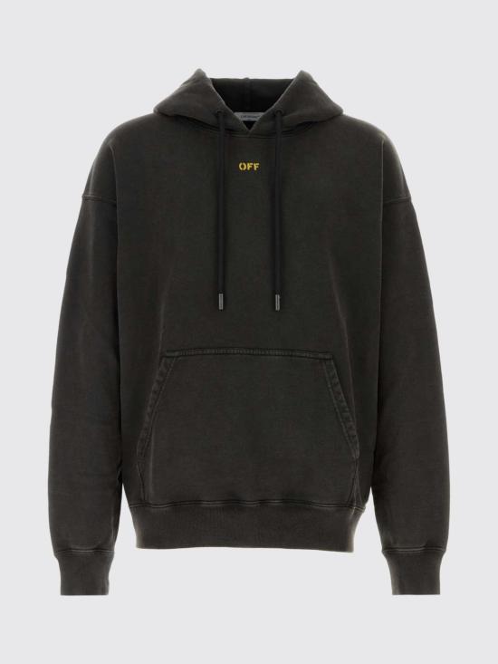 26SS 오프화이트 후드 티셔츠 44MBB085S26F00 B001 Black - OFF WHITE