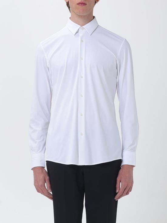 26SS 보스 긴팔 셔츠 50555747 100 White