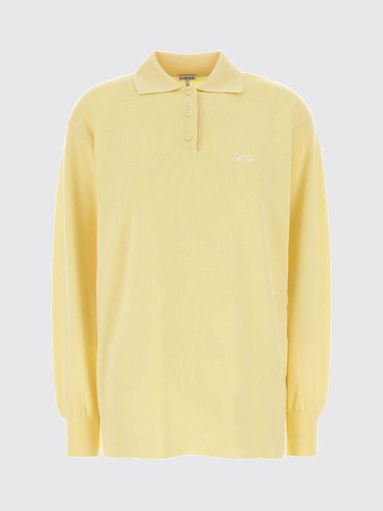 26SS 로에베 폴로 티셔츠 S540Y14KHJ Yellow - LOEWE