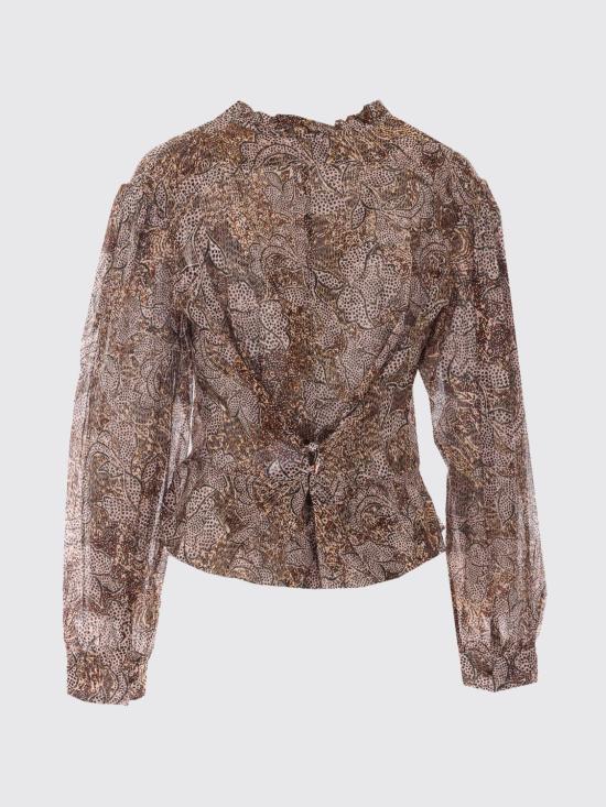 26SS 이자벨마랑 블라우스 HT0868FAD2J07I 10OE Ocher - ISABEL MARANT