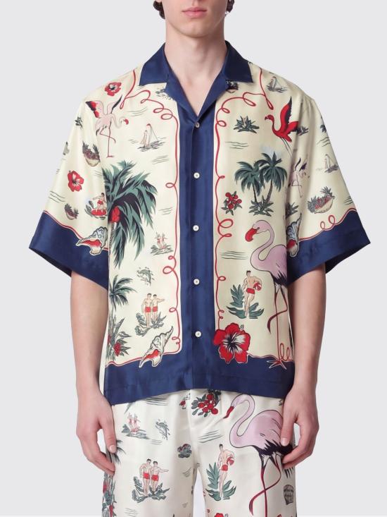 26SS 디스퀘어드2 반팔 셔츠 S71DM0835D35476 001S Multicolor